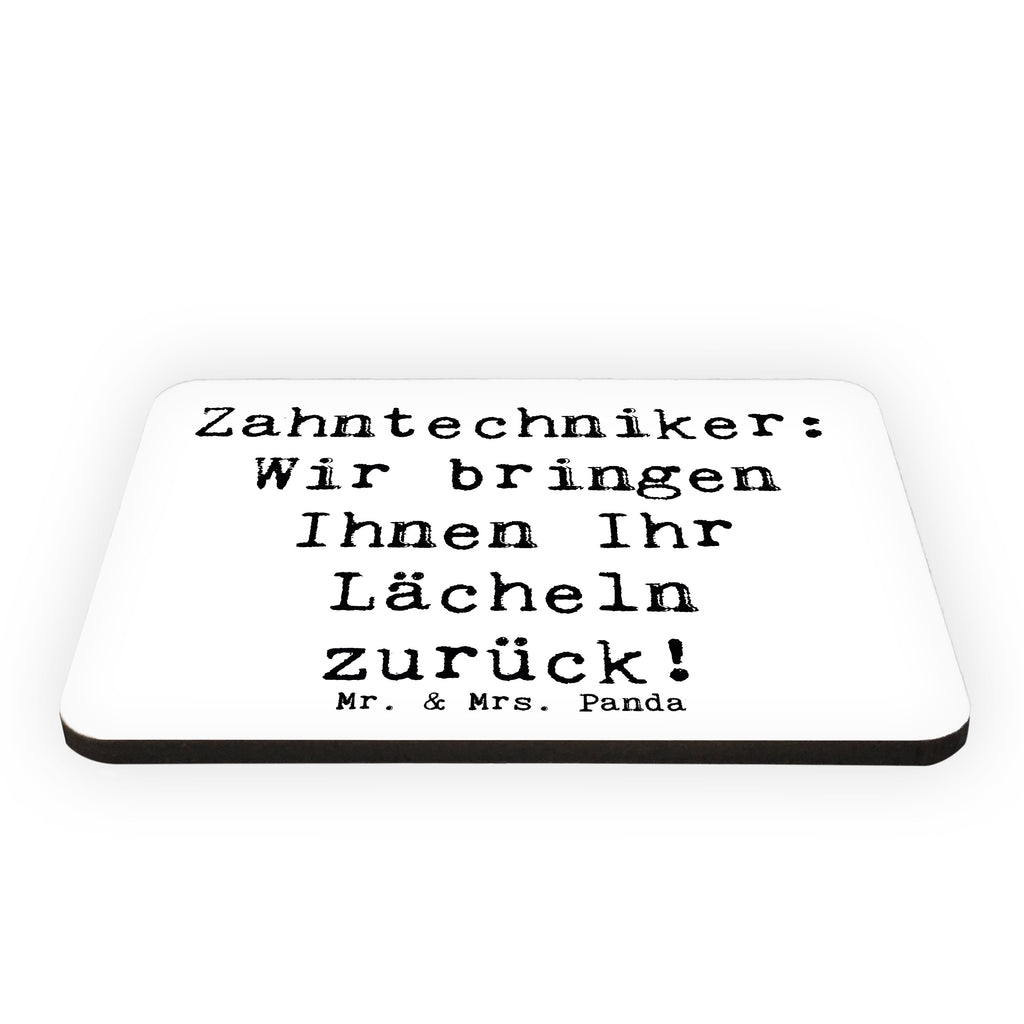 Magnet Spruch Zahntechniker: Wir bringen Ihnen Ihr Lächeln zurück! Kühlschrankmagnet, Pinnwandmagnet, Souvenir Magnet, Motivmagnete, Dekomagnet, Whiteboard Magnet, Notiz Magnet, Kühlschrank Dekoration, Beruf, Ausbildung, Jubiläum, Abschied, Rente, Kollege, Kollegin, Geschenk, Schenken, Arbeitskollege, Mitarbeiter, Firma, Danke, Dankeschön