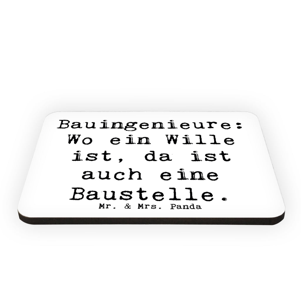 Magnet Spruch Bauingenieure: Wo ein Wille ist, da ist auch eine Baustelle. Kühlschrankmagnet, Pinnwandmagnet, Souvenir Magnet, Motivmagnete, Dekomagnet, Whiteboard Magnet, Notiz Magnet, Kühlschrank Dekoration, Beruf, Ausbildung, Jubiläum, Abschied, Rente, Kollege, Kollegin, Geschenk, Schenken, Arbeitskollege, Mitarbeiter, Firma, Danke, Dankeschön