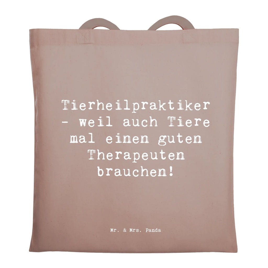 Tragetasche Spruch Tierheilpraktiker - weil auch Tiere mal einen guten Therapeuten brauchen! Beuteltasche, Beutel, Einkaufstasche, Jutebeutel, Stoffbeutel, Tasche, Shopper, Umhängetasche, Strandtasche, Schultertasche, Stofftasche, Tragetasche, Badetasche, Jutetasche, Einkaufstüte, Laptoptasche, Beruf, Ausbildung, Jubiläum, Abschied, Rente, Kollege, Kollegin, Geschenk, Schenken, Arbeitskollege, Mitarbeiter, Firma, Danke, Dankeschön