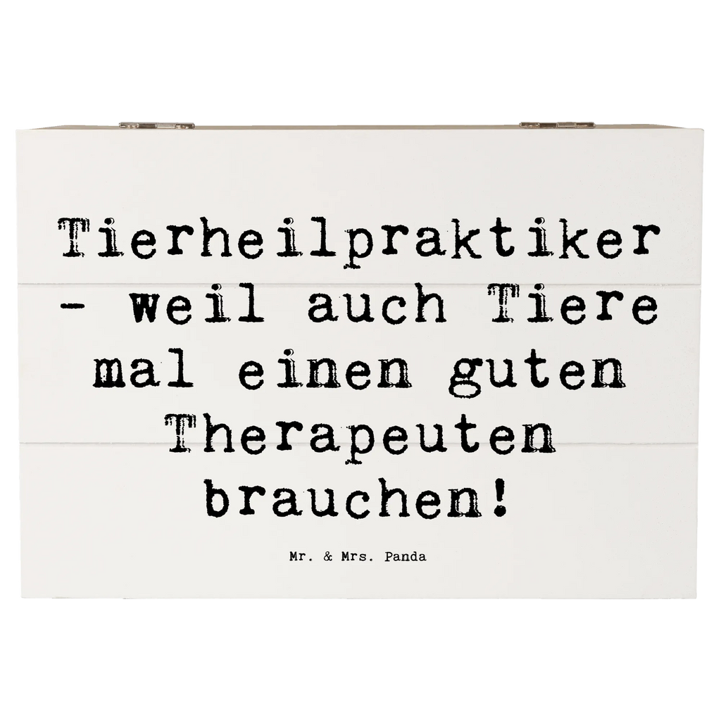 Holzkiste Spruch Tierheilpraktiker - weil auch Tiere mal einen guten Therapeuten brauchen! Holzkiste, Kiste, Schatzkiste, Truhe, Schatulle, XXL, Erinnerungsbox, Erinnerungskiste, Dekokiste, Aufbewahrungsbox, Geschenkbox, Geschenkdose, Beruf, Ausbildung, Jubiläum, Abschied, Rente, Kollege, Kollegin, Geschenk, Schenken, Arbeitskollege, Mitarbeiter, Firma, Danke, Dankeschön