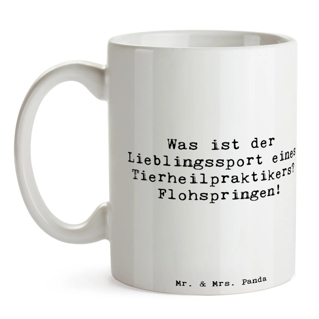 Tasse Spruch Was ist der Lieblingssport eines Tierheilpraktikers? Flohspringen! Tasse, Kaffeetasse, Teetasse, Becher, Kaffeebecher, Teebecher, Keramiktasse, Porzellantasse, Büro Tasse, Geschenk Tasse, Tasse Sprüche, Tasse Motive, Kaffeetassen, Tasse bedrucken, Designer Tasse, Cappuccino Tassen, Schöne Teetassen, Beruf, Ausbildung, Jubiläum, Abschied, Rente, Kollege, Kollegin, Geschenk, Schenken, Arbeitskollege, Mitarbeiter, Firma, Danke, Dankeschön