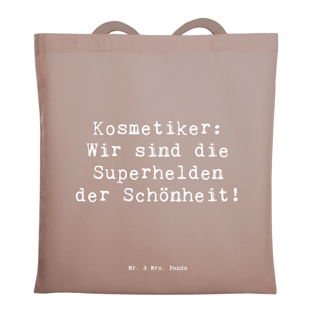 Tragetasche Spruch Kosmetiker: Wir sind die Superhelden der Schönheit! Beuteltasche, Beutel, Einkaufstasche, Jutebeutel, Stoffbeutel, Tasche, Shopper, Umhängetasche, Strandtasche, Schultertasche, Stofftasche, Tragetasche, Badetasche, Jutetasche, Einkaufstüte, Laptoptasche, Beruf, Ausbildung, Jubiläum, Abschied, Rente, Kollege, Kollegin, Geschenk, Schenken, Arbeitskollege, Mitarbeiter, Firma, Danke, Dankeschön