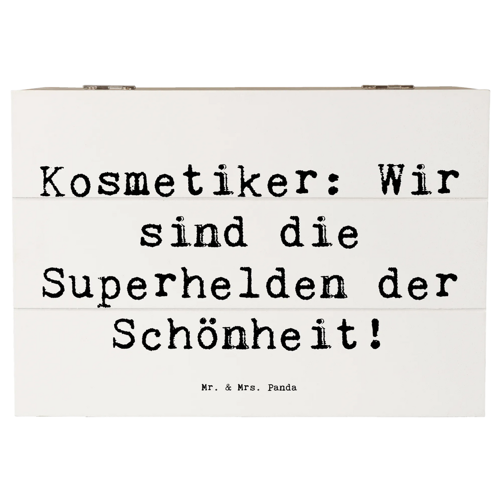 Holzkiste Spruch Kosmetiker: Wir sind die Superhelden der Schönheit! Holzkiste, Kiste, Schatzkiste, Truhe, Schatulle, XXL, Erinnerungsbox, Erinnerungskiste, Dekokiste, Aufbewahrungsbox, Geschenkbox, Geschenkdose, Beruf, Ausbildung, Jubiläum, Abschied, Rente, Kollege, Kollegin, Geschenk, Schenken, Arbeitskollege, Mitarbeiter, Firma, Danke, Dankeschön