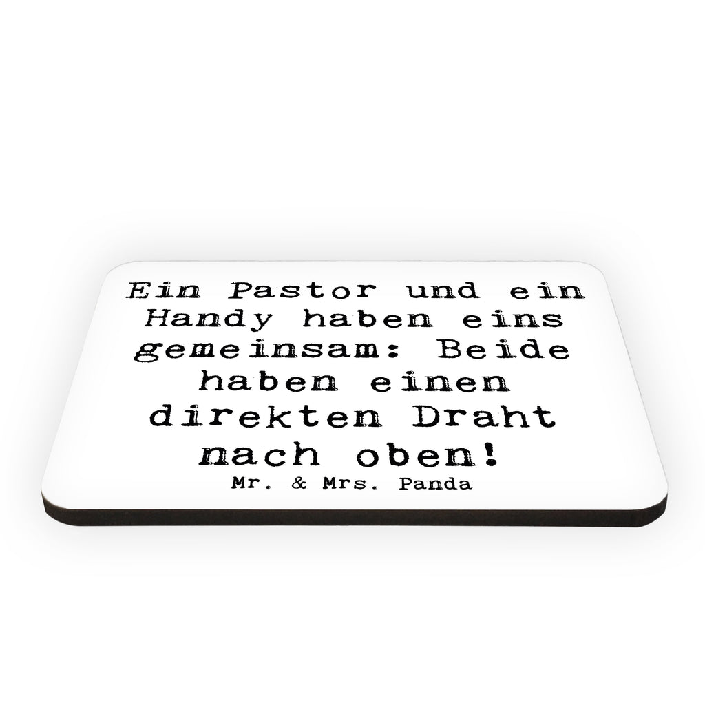 Magnet Spruch Ein Pastor und ein Handy haben eins gemeinsam: Beide haben einen direkten Draht nach oben! Kühlschrankmagnet, Pinnwandmagnet, Souvenir Magnet, Motivmagnete, Dekomagnet, Whiteboard Magnet, Notiz Magnet, Kühlschrank Dekoration, Beruf, Ausbildung, Jubiläum, Abschied, Rente, Kollege, Kollegin, Geschenk, Schenken, Arbeitskollege, Mitarbeiter, Firma, Danke, Dankeschön