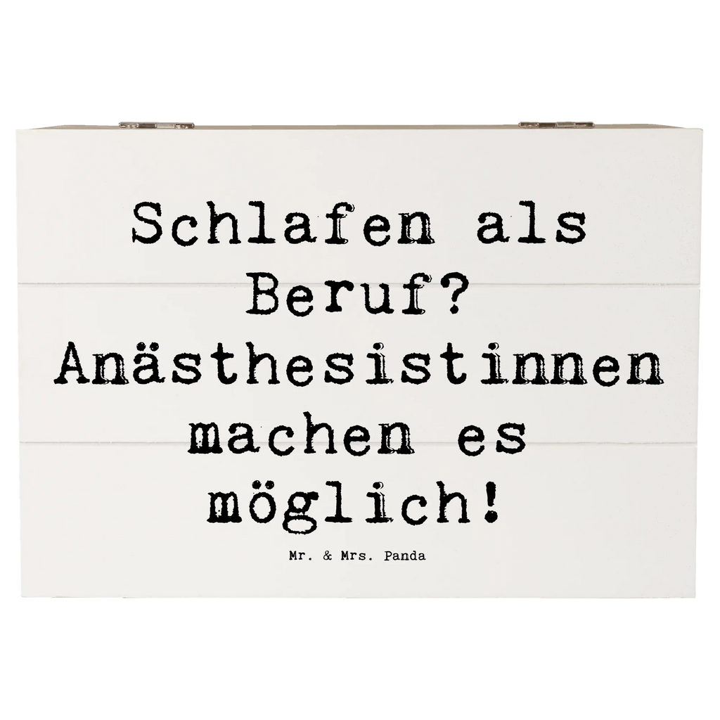 Holzkiste Spruch Schlafen als Beruf? Anästhesistinnen machen es möglich! Holzkiste, Kiste, Schatzkiste, Truhe, Schatulle, XXL, Erinnerungsbox, Erinnerungskiste, Dekokiste, Aufbewahrungsbox, Geschenkbox, Geschenkdose, Beruf, Ausbildung, Jubiläum, Abschied, Rente, Kollege, Kollegin, Geschenk, Schenken, Arbeitskollege, Mitarbeiter, Firma, Danke, Dankeschön