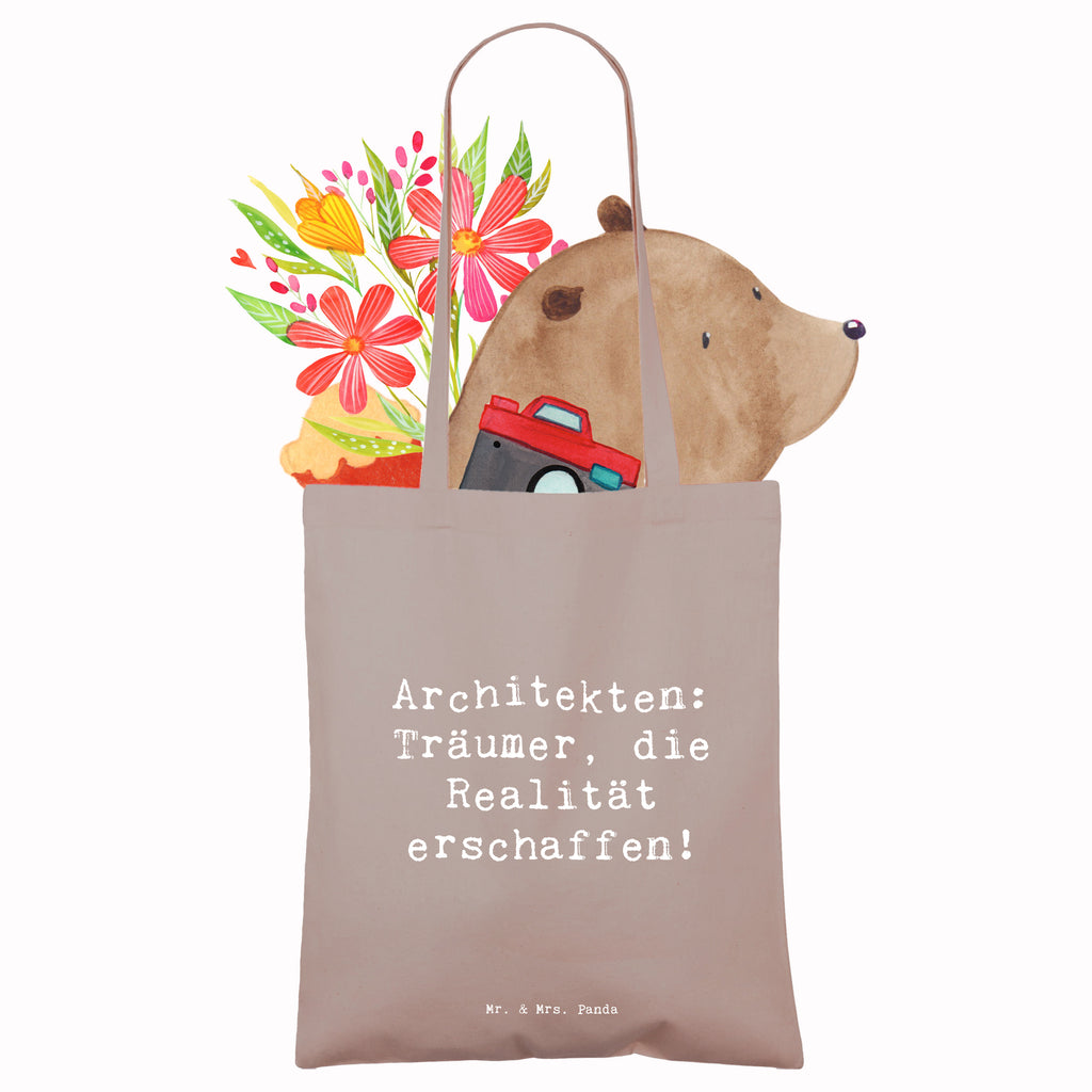 Tragetasche Spruch Architekten: Träumer, die Realität erschaffen! Beuteltasche, Beutel, Einkaufstasche, Jutebeutel, Stoffbeutel, Tasche, Shopper, Umhängetasche, Strandtasche, Schultertasche, Stofftasche, Tragetasche, Badetasche, Jutetasche, Einkaufstüte, Laptoptasche, Beruf, Ausbildung, Jubiläum, Abschied, Rente, Kollege, Kollegin, Geschenk, Schenken, Arbeitskollege, Mitarbeiter, Firma, Danke, Dankeschön