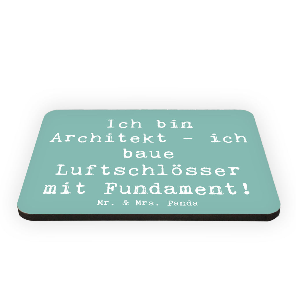 Magnet Spruch Ich bin Architekt - ich baue Luftschlösser mit Fundament! Kühlschrankmagnet, Pinnwandmagnet, Souvenir Magnet, Motivmagnete, Dekomagnet, Whiteboard Magnet, Notiz Magnet, Kühlschrank Dekoration, Beruf, Ausbildung, Jubiläum, Abschied, Rente, Kollege, Kollegin, Geschenk, Schenken, Arbeitskollege, Mitarbeiter, Firma, Danke, Dankeschön