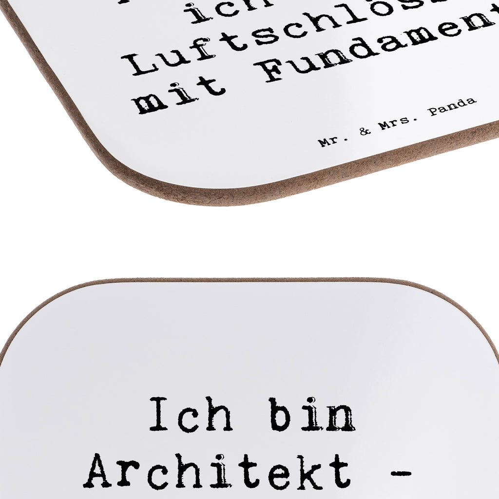 Untersetzer Spruch Ich bin Architekt - ich baue Luftschlösser mit Fundament! Untersetzer, Bierdeckel, Glasuntersetzer, Untersetzer Gläser, Getränkeuntersetzer, Untersetzer aus Holz, Untersetzer für Gläser, Korkuntersetzer, Untersetzer Holz, Holzuntersetzer, Tassen Untersetzer, Untersetzer Design, Beruf, Ausbildung, Jubiläum, Abschied, Rente, Kollege, Kollegin, Geschenk, Schenken, Arbeitskollege, Mitarbeiter, Firma, Danke, Dankeschön