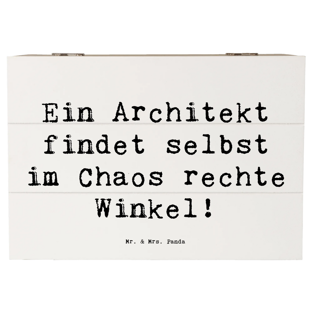 Holzkiste Spruch Ein Architekt findet selbst im Chaos rechte Winkel! Holzkiste, Kiste, Schatzkiste, Truhe, Schatulle, XXL, Erinnerungsbox, Erinnerungskiste, Dekokiste, Aufbewahrungsbox, Geschenkbox, Geschenkdose, Beruf, Ausbildung, Jubiläum, Abschied, Rente, Kollege, Kollegin, Geschenk, Schenken, Arbeitskollege, Mitarbeiter, Firma, Danke, Dankeschön