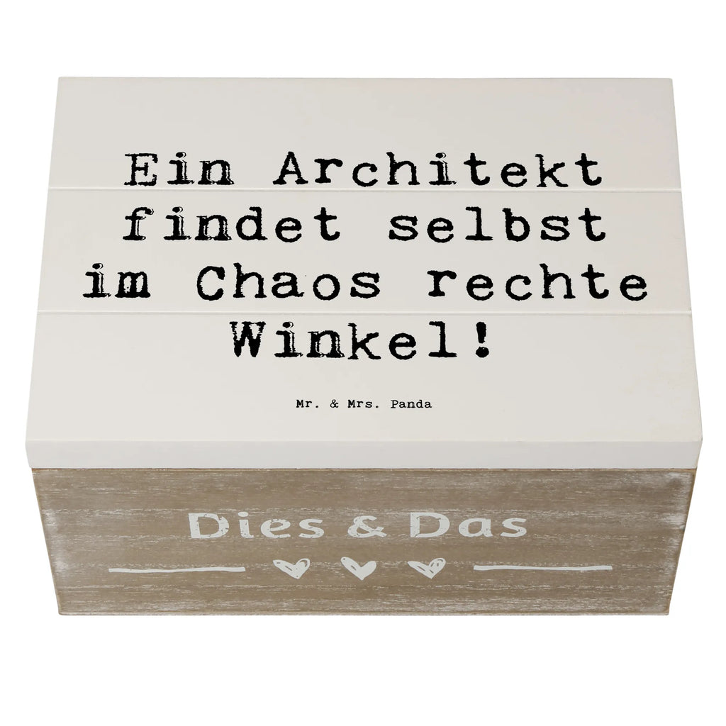 Holzkiste Spruch Ein Architekt findet selbst im Chaos rechte Winkel! Holzkiste, Kiste, Schatzkiste, Truhe, Schatulle, XXL, Erinnerungsbox, Erinnerungskiste, Dekokiste, Aufbewahrungsbox, Geschenkbox, Geschenkdose, Beruf, Ausbildung, Jubiläum, Abschied, Rente, Kollege, Kollegin, Geschenk, Schenken, Arbeitskollege, Mitarbeiter, Firma, Danke, Dankeschön