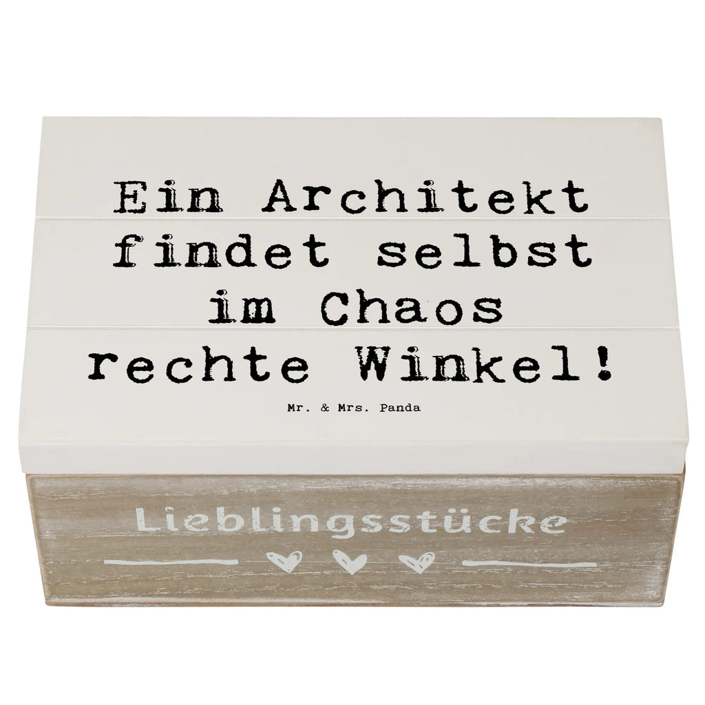 Holzkiste Spruch Ein Architekt findet selbst im Chaos rechte Winkel! Holzkiste, Kiste, Schatzkiste, Truhe, Schatulle, XXL, Erinnerungsbox, Erinnerungskiste, Dekokiste, Aufbewahrungsbox, Geschenkbox, Geschenkdose, Beruf, Ausbildung, Jubiläum, Abschied, Rente, Kollege, Kollegin, Geschenk, Schenken, Arbeitskollege, Mitarbeiter, Firma, Danke, Dankeschön