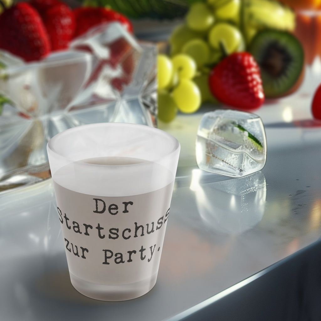 Schnapsglas Spruch Der Startschuss zur Party. Schnapsglas, Shot Glas, Schnapsgläser, Likörgläser, Shotglas, Shotgläser, Likörglas, Stamperl, Likör Glas, Likör Gläser, Lustige Schnapsgläser, Kurze Gläser, Ausgefallene Schnapsgläser, Kurzen Glas