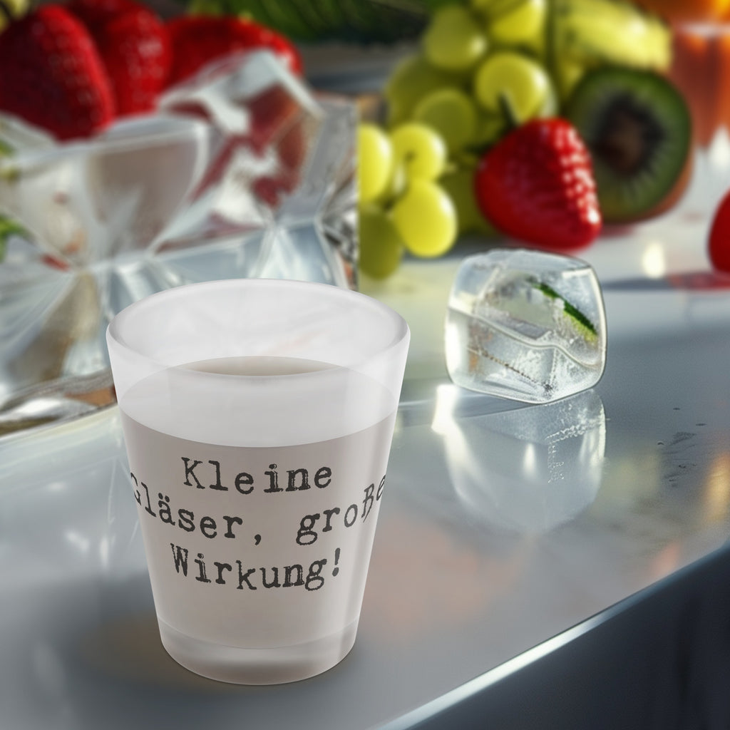 Schnapsglas Spruch Kleine Gläser, große Wirkung! Schnapsglas, Shot Glas, Schnapsgläser, Likörgläser, Shotglas, Shotgläser, Likörglas, Stamperl, Likör Glas, Likör Gläser, Lustige Schnapsgläser, Kurze Gläser, Ausgefallene Schnapsgläser, Kurzen Glas