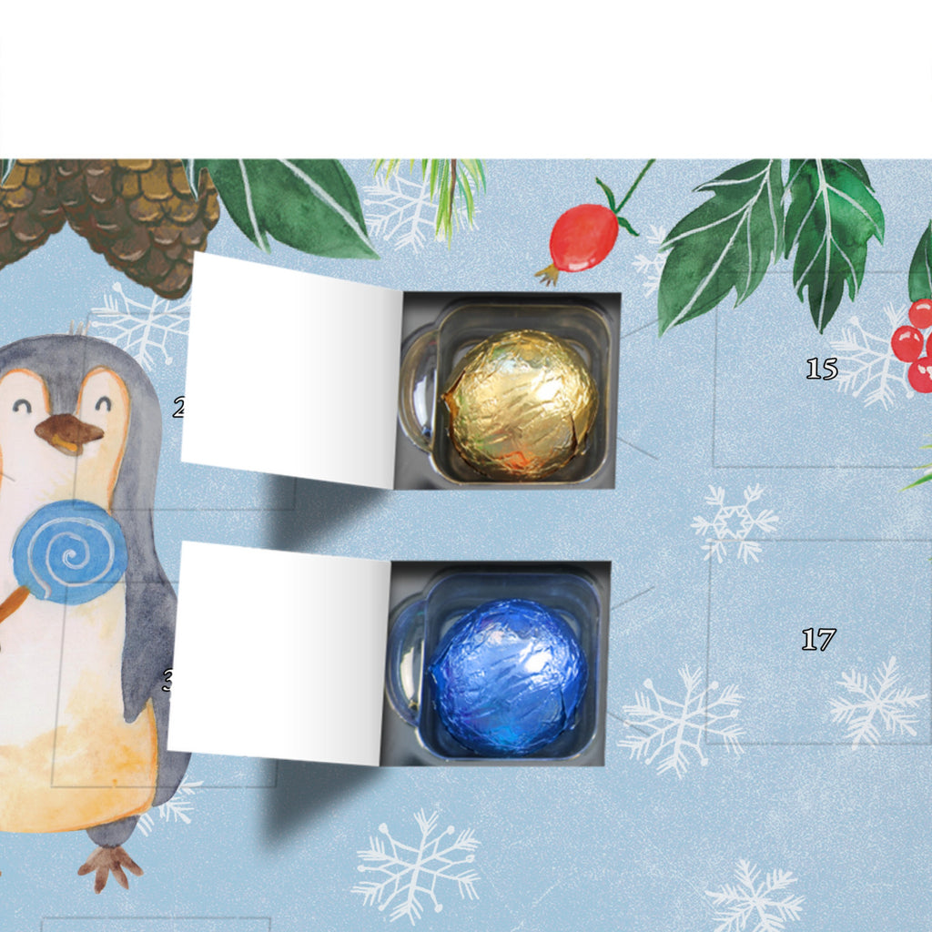 Schoko Adventskalender Pinguin Lolli Adventskalender, Schokoladen Adventskalender, Schoko Adventskalender, Pinguin, Pinguine, Lolli, Süßigkeiten, Blödsinn, Spruch, Rebell, Gauner, Ganove, Rabauke