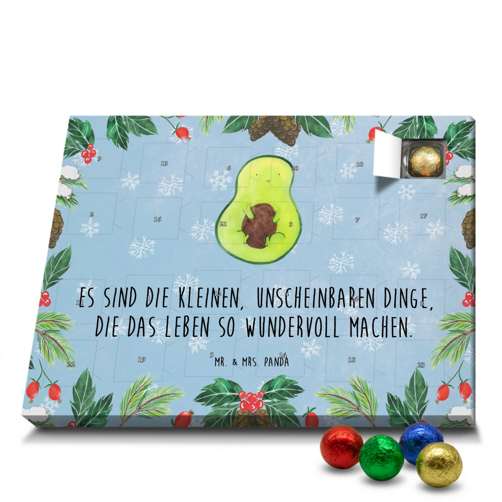 Schoko Adventskalender Avocado Kern Adventskalender, Schokoladen Adventskalender, Schoko Adventskalender, Avocado, Veggie, Vegan, Gesund, Avokado, Avocadokern, Kern, Pflanze, Spruch Leben