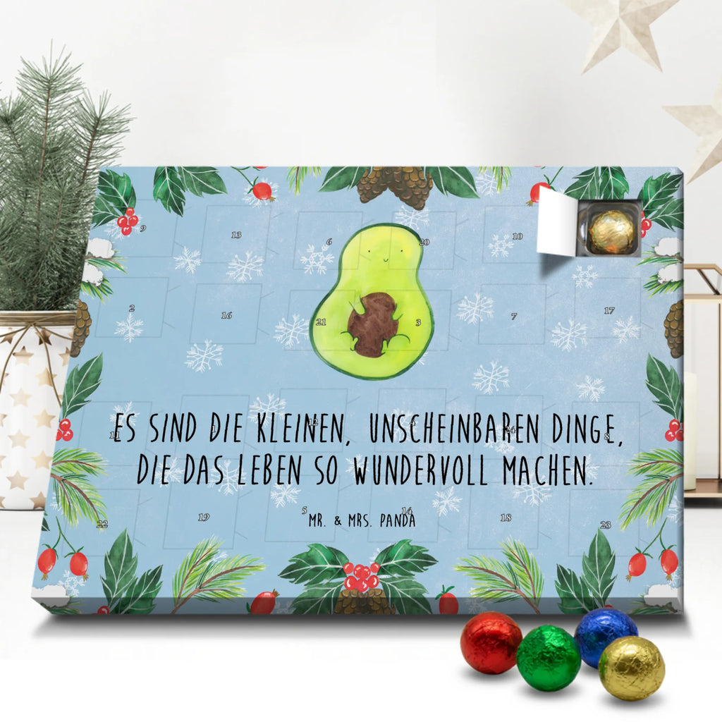 Schoko Adventskalender Avocado Kern Adventskalender, Schokoladen Adventskalender, Schoko Adventskalender, Avocado, Veggie, Vegan, Gesund, Avokado, Avocadokern, Kern, Pflanze, Spruch Leben