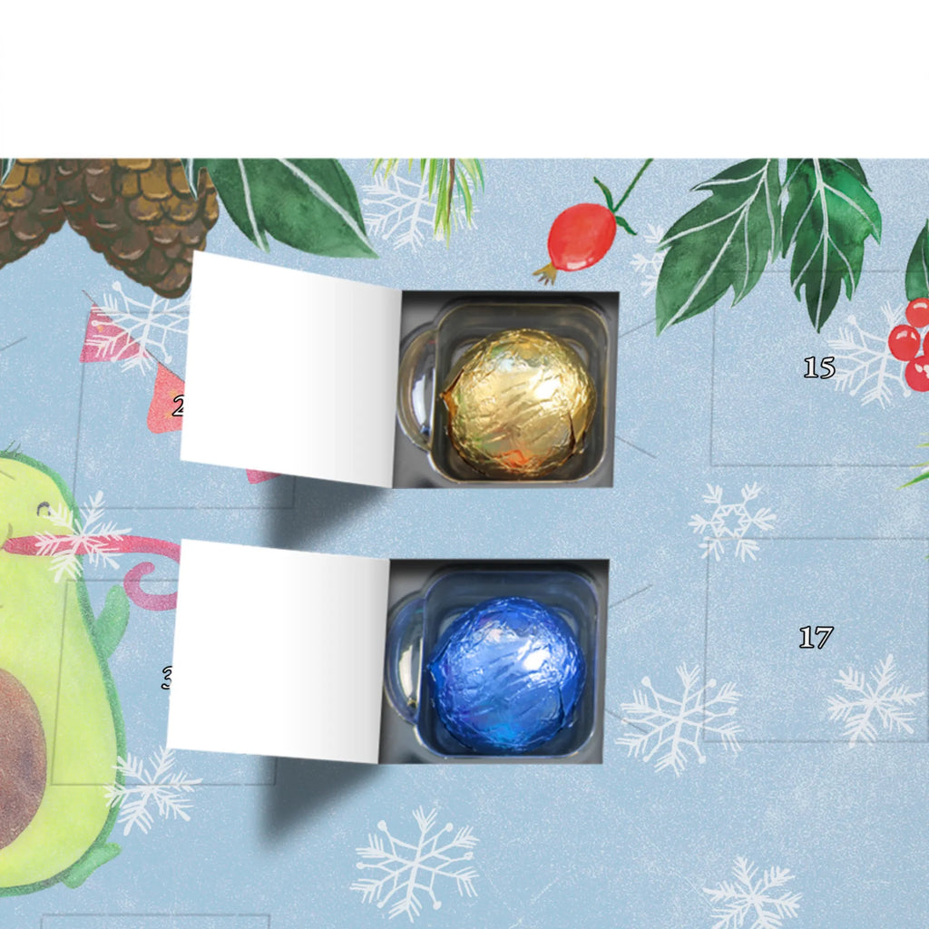 Schoko Adventskalender Avocado Party Zeit Adventskalender, Schokoladen Adventskalender, Schoko Adventskalender, Avocado, Veggie, Vegan, Gesund