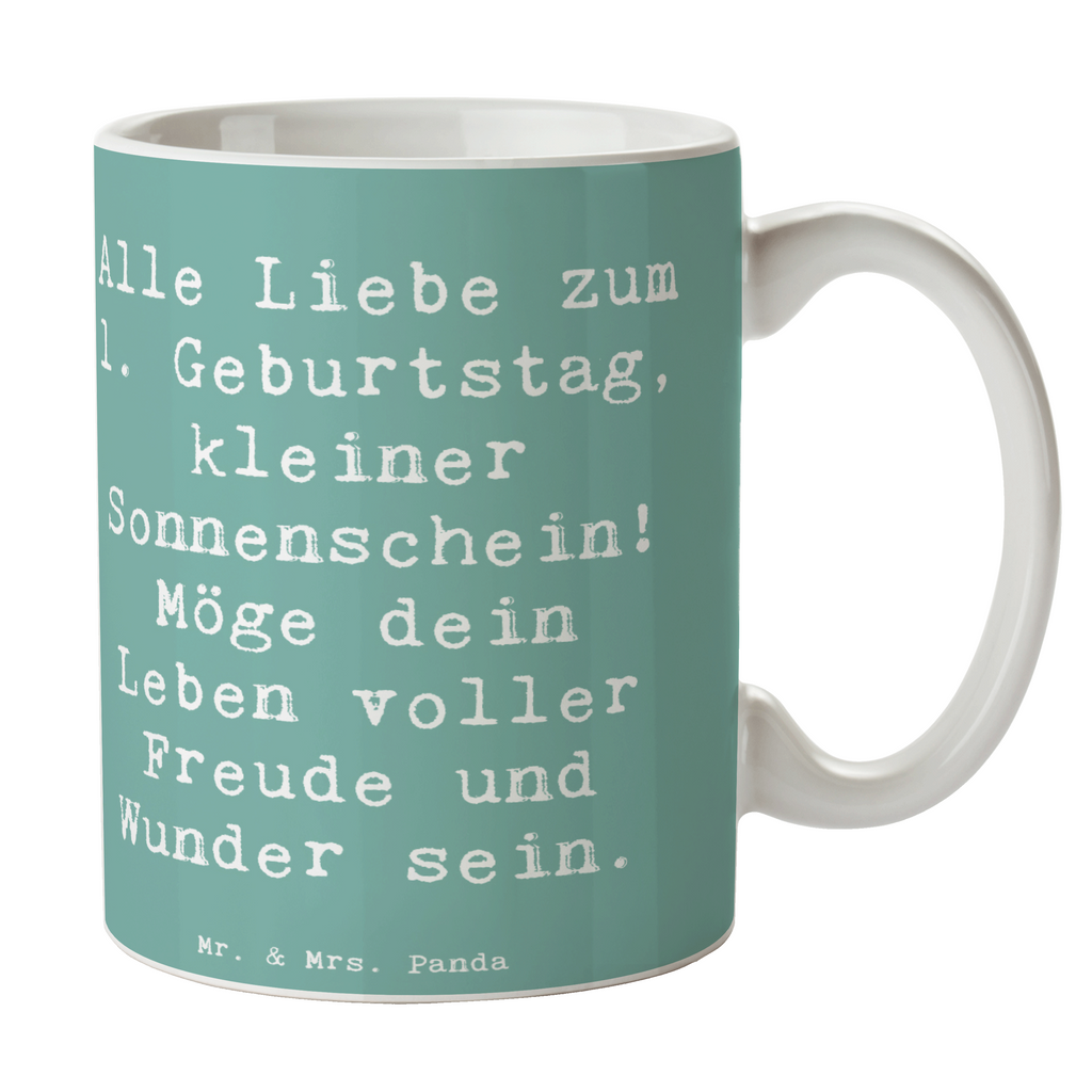 Tasse Spruch 1. Geburtstag Sonnenschein Tasse, Kaffeetasse, Teetasse, Becher, Kaffeebecher, Teebecher, Keramiktasse, Porzellantasse, Büro Tasse, Geschenk Tasse, Tasse Sprüche, Tasse Motive, Kaffeetassen, Tasse bedrucken, Designer Tasse, Cappuccino Tassen, Schöne Teetassen, Geburtstag, Geburtstagsgeschenk, Geschenk