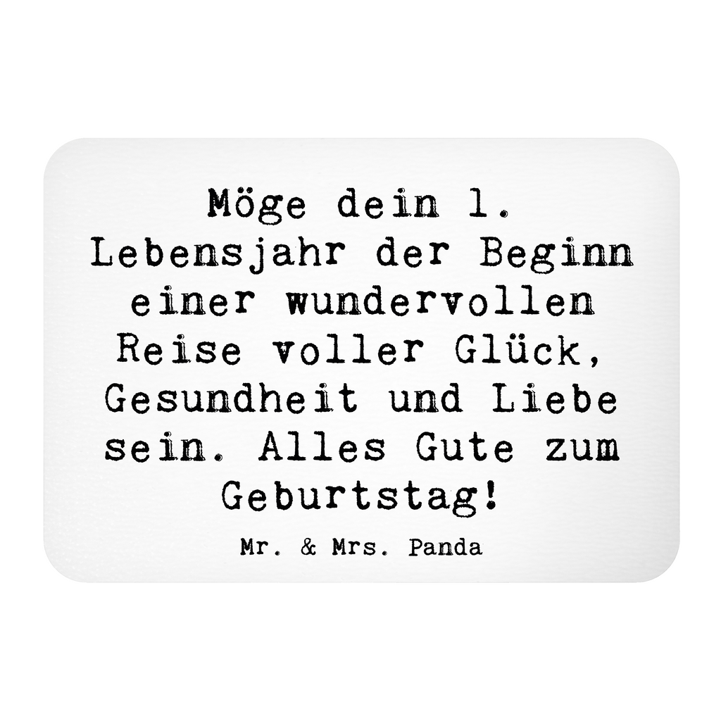 Magnet Spruch 1. Geburtstag Reise Kühlschrankmagnet, Pinnwandmagnet, Souvenir Magnet, Motivmagnete, Dekomagnet, Whiteboard Magnet, Notiz Magnet, Kühlschrank Dekoration, Geburtstag, Geburtstagsgeschenk, Geschenk