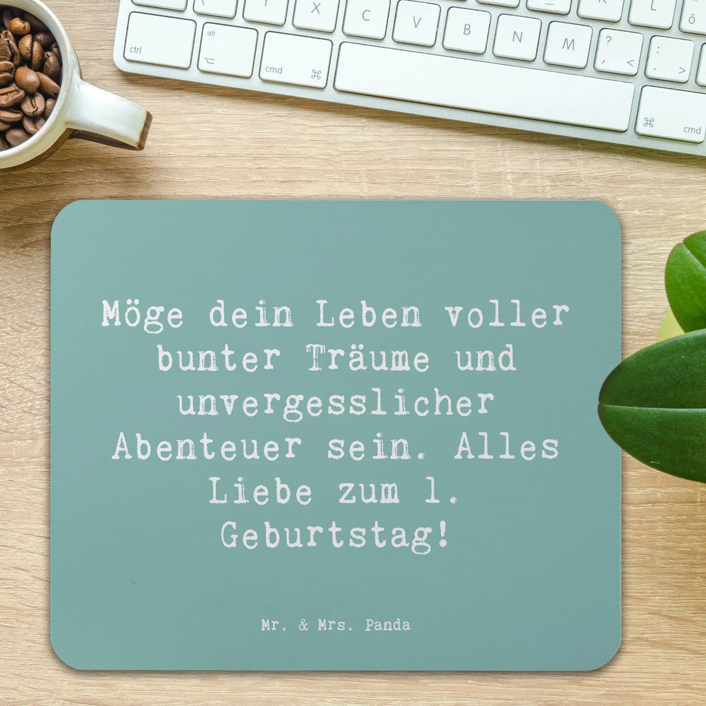 Mauspad Spruch Alles Liebe zum 1. Geburtstag Mousepad, Computer zubehör, Büroausstattung, PC Zubehör, Arbeitszimmer, Mauspad, Einzigartiges Mauspad, Designer Mauspad, Mausunterlage, Mauspad Büro, Geburtstag, Geburtstagsgeschenk, Geschenk