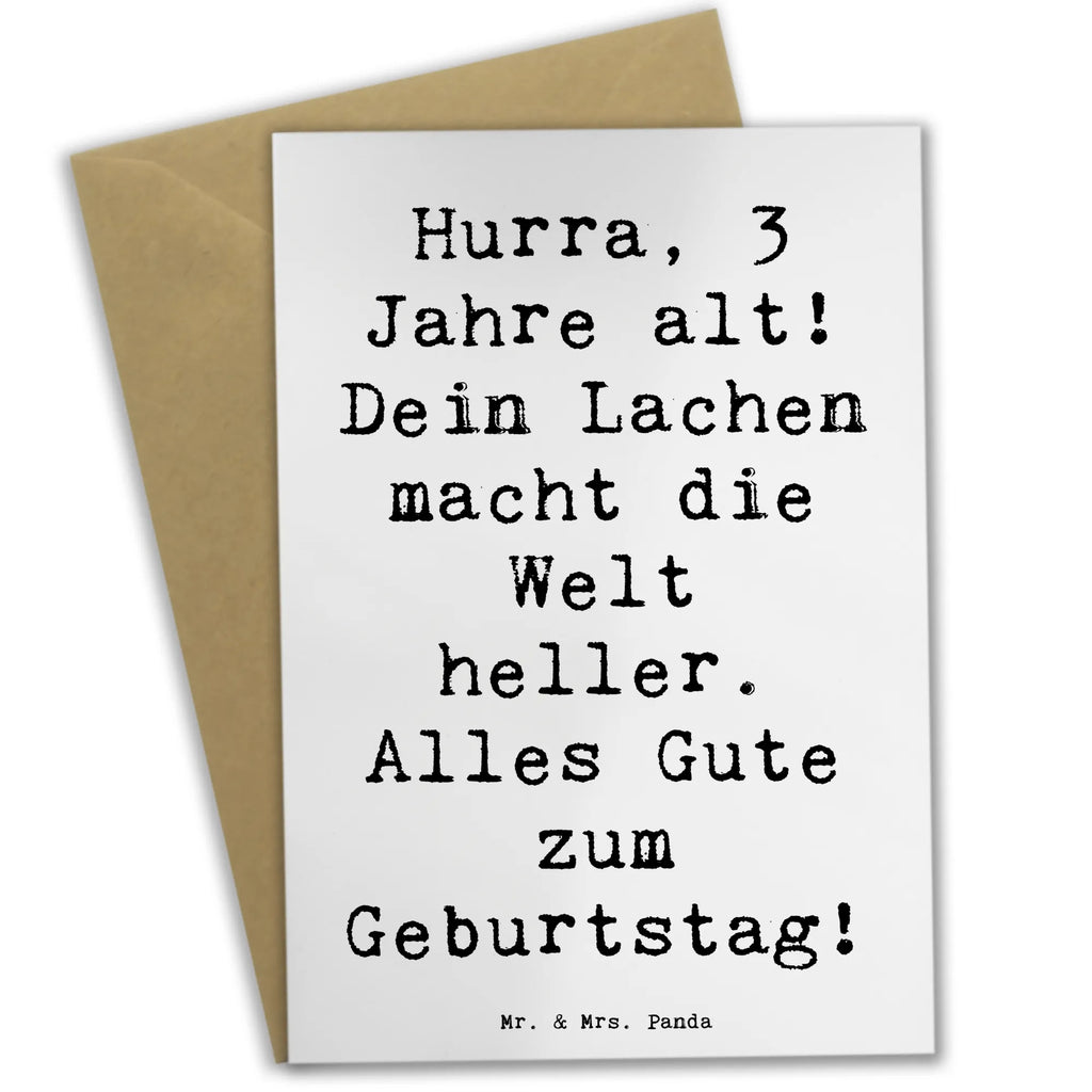 Grußkarte Spruch 3. Geburtstag Jubel Grußkarte, Klappkarte, Einladungskarte, Glückwunschkarte, Hochzeitskarte, Geburtstagskarte, Karte, Ansichtskarten, Geburtstag, Geburtstagsgeschenk, Geschenk