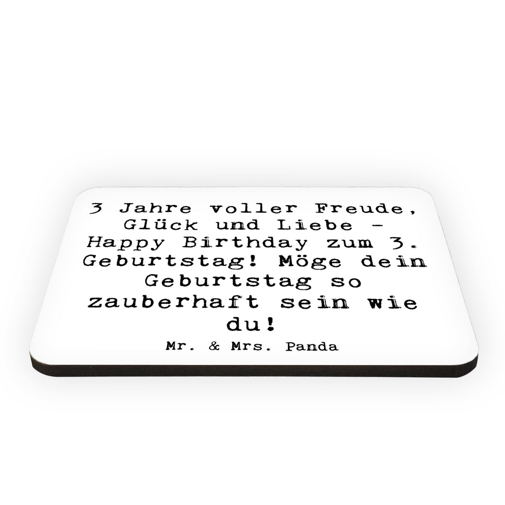 Magnet Spruch 3. Geburtstag Freude Kühlschrankmagnet, Pinnwandmagnet, Souvenir Magnet, Motivmagnete, Dekomagnet, Whiteboard Magnet, Notiz Magnet, Kühlschrank Dekoration, Geburtstag, Geburtstagsgeschenk, Geschenk