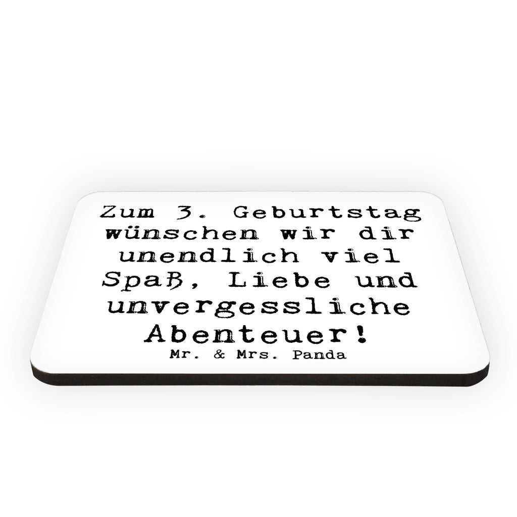 Magnet Spruch 3. Geburtstag Kühlschrankmagnet, Pinnwandmagnet, Souvenir Magnet, Motivmagnete, Dekomagnet, Whiteboard Magnet, Notiz Magnet, Kühlschrank Dekoration, Geburtstag, Geburtstagsgeschenk, Geschenk