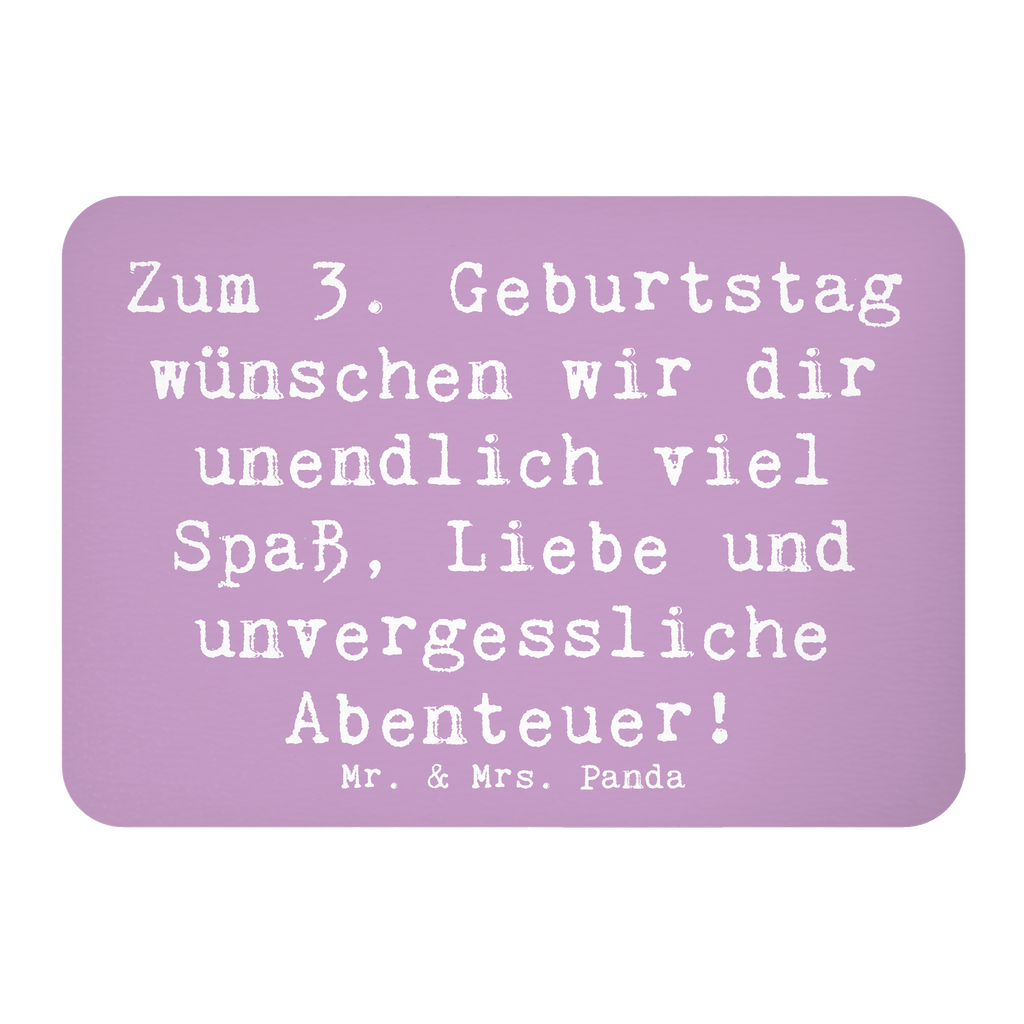 Magnet Spruch 3. Geburtstag Kühlschrankmagnet, Pinnwandmagnet, Souvenir Magnet, Motivmagnete, Dekomagnet, Whiteboard Magnet, Notiz Magnet, Kühlschrank Dekoration, Geburtstag, Geburtstagsgeschenk, Geschenk