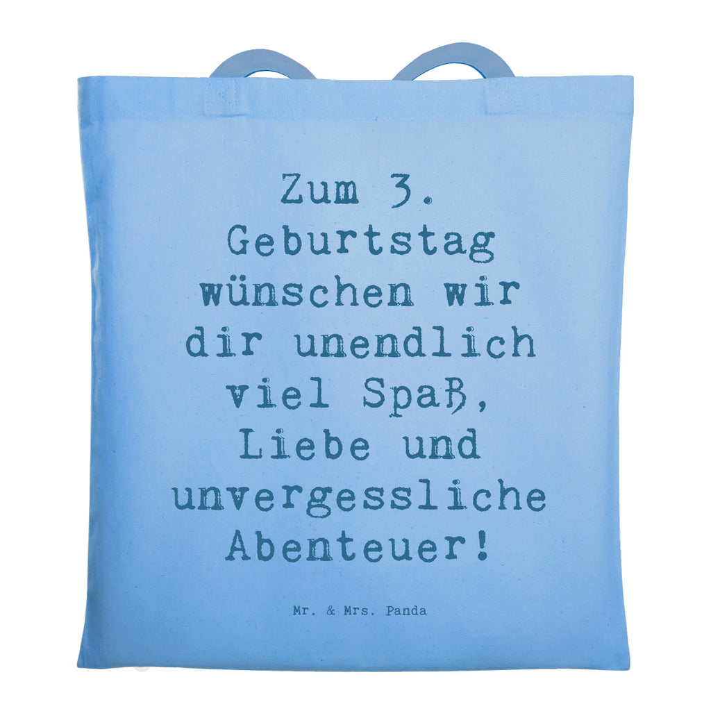 Tragetasche Spruch 3. Geburtstag Beuteltasche, Beutel, Einkaufstasche, Jutebeutel, Stoffbeutel, Tasche, Shopper, Umhängetasche, Strandtasche, Schultertasche, Stofftasche, Tragetasche, Badetasche, Jutetasche, Einkaufstüte, Laptoptasche, Geburtstag, Geburtstagsgeschenk, Geschenk