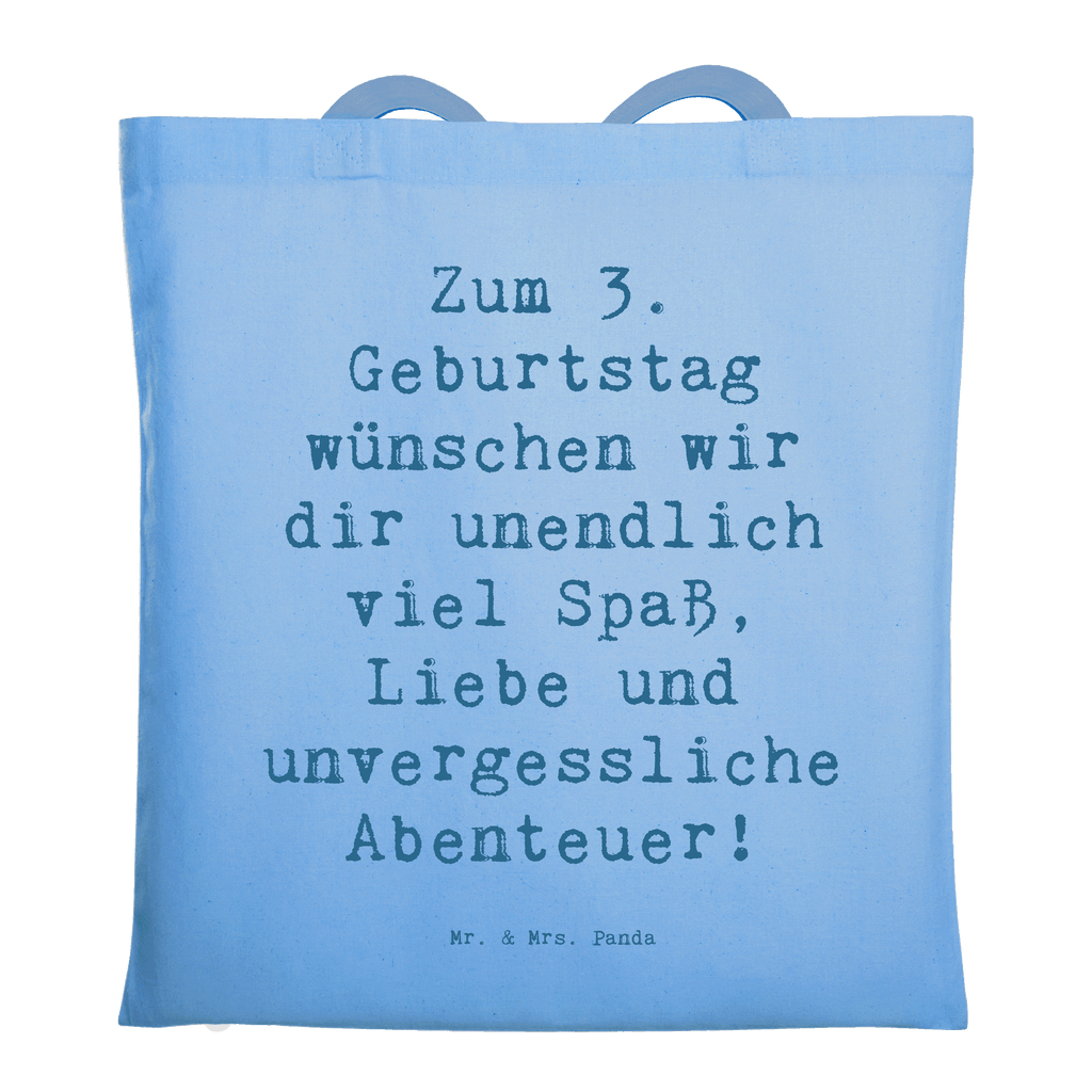 Tragetasche Spruch 3. Geburtstag Beuteltasche, Beutel, Einkaufstasche, Jutebeutel, Stoffbeutel, Tasche, Shopper, Umhängetasche, Strandtasche, Schultertasche, Stofftasche, Tragetasche, Badetasche, Jutetasche, Einkaufstüte, Laptoptasche, Geburtstag, Geburtstagsgeschenk, Geschenk