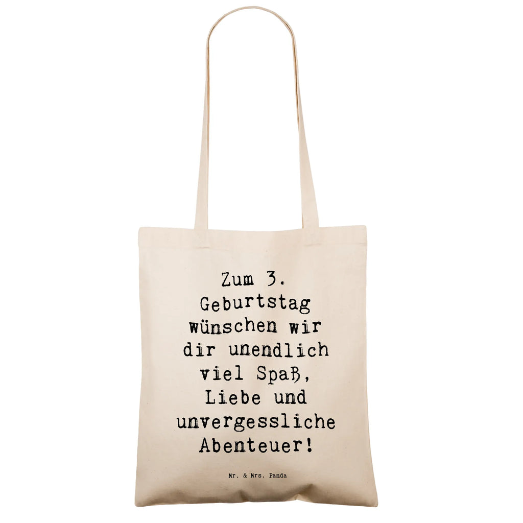 Tragetasche Spruch 3. Geburtstag Beuteltasche, Beutel, Einkaufstasche, Jutebeutel, Stoffbeutel, Tasche, Shopper, Umhängetasche, Strandtasche, Schultertasche, Stofftasche, Tragetasche, Badetasche, Jutetasche, Einkaufstüte, Laptoptasche, Geburtstag, Geburtstagsgeschenk, Geschenk