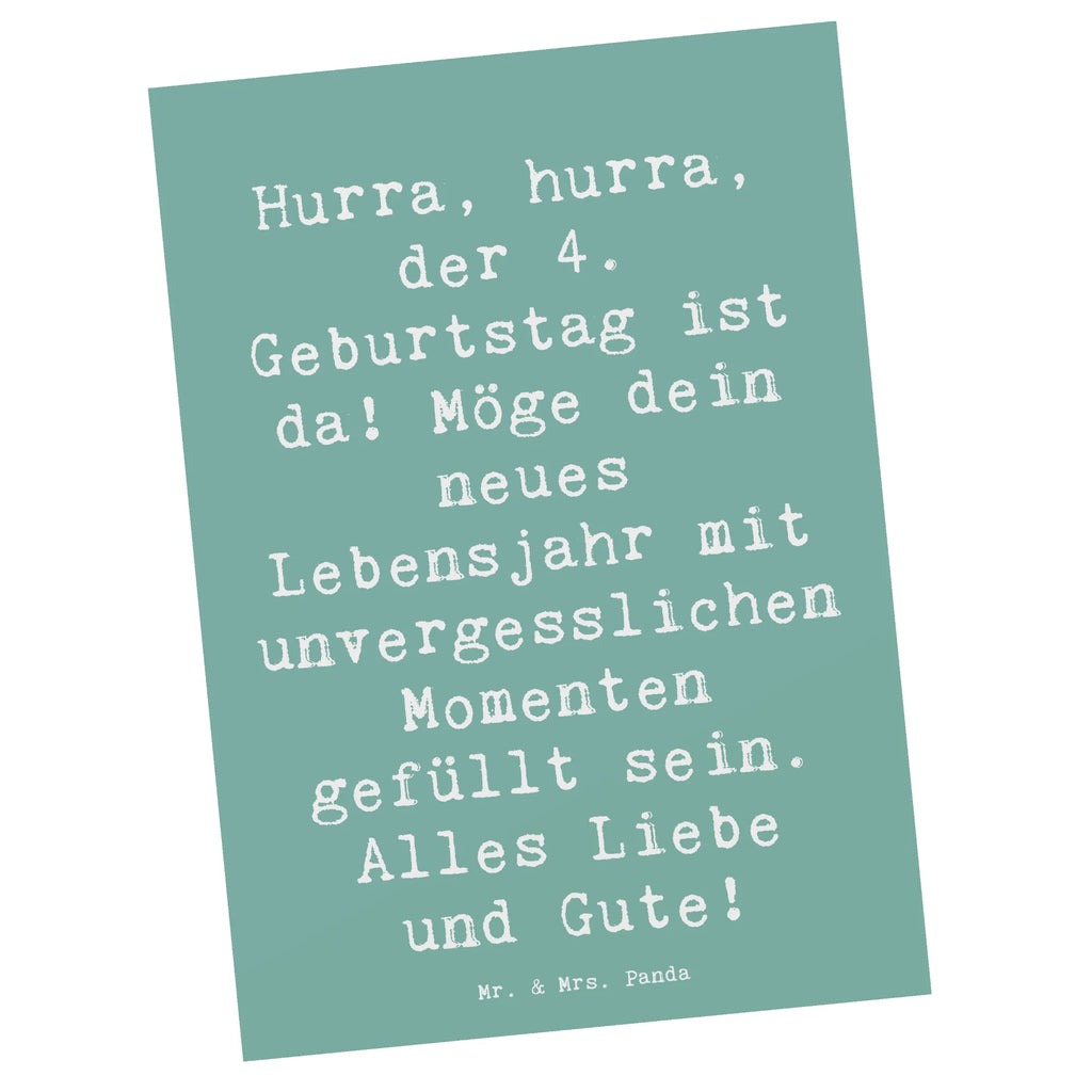 Postkarte Spruch 4. Geburtstag Feiern Postkarte, Karte, Geschenkkarte, Grußkarte, Einladung, Ansichtskarte, Geburtstagskarte, Einladungskarte, Dankeskarte, Ansichtskarten, Einladung Geburtstag, Einladungskarten Geburtstag, Geburtstag, Geburtstagsgeschenk, Geschenk