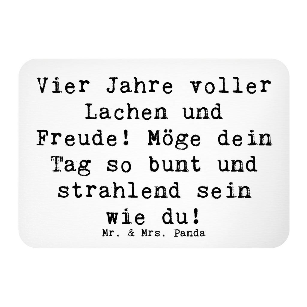 Magnet Spruch 4. Geburtstag Freude Kühlschrankmagnet, Pinnwandmagnet, Souvenir Magnet, Motivmagnete, Dekomagnet, Whiteboard Magnet, Notiz Magnet, Kühlschrank Dekoration, Geburtstag, Geburtstagsgeschenk, Geschenk