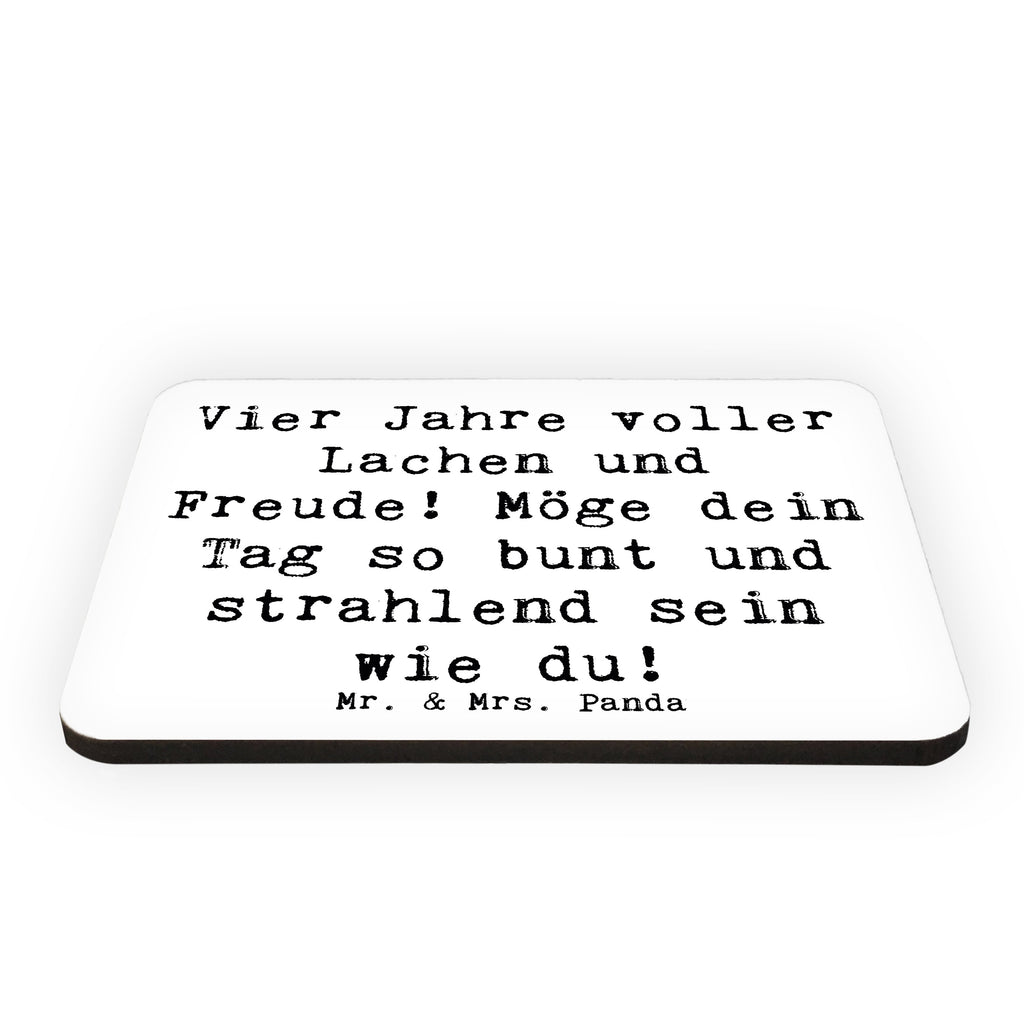 Magnet Spruch 4. Geburtstag Freude Kühlschrankmagnet, Pinnwandmagnet, Souvenir Magnet, Motivmagnete, Dekomagnet, Whiteboard Magnet, Notiz Magnet, Kühlschrank Dekoration, Geburtstag, Geburtstagsgeschenk, Geschenk