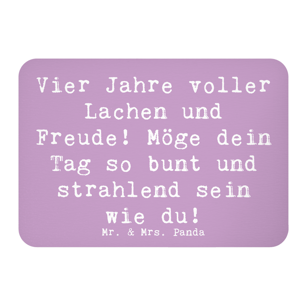 Magnet Spruch 4. Geburtstag Freude Kühlschrankmagnet, Pinnwandmagnet, Souvenir Magnet, Motivmagnete, Dekomagnet, Whiteboard Magnet, Notiz Magnet, Kühlschrank Dekoration, Geburtstag, Geburtstagsgeschenk, Geschenk