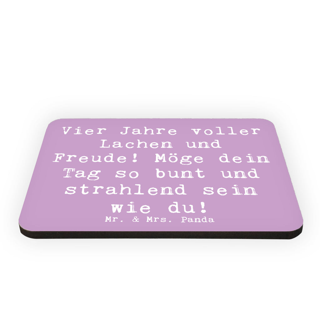 Magnet Spruch 4. Geburtstag Freude Kühlschrankmagnet, Pinnwandmagnet, Souvenir Magnet, Motivmagnete, Dekomagnet, Whiteboard Magnet, Notiz Magnet, Kühlschrank Dekoration, Geburtstag, Geburtstagsgeschenk, Geschenk