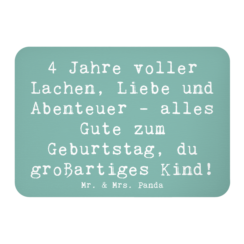 Magnet Spruch 4. Geburtstag Kühlschrankmagnet, Pinnwandmagnet, Souvenir Magnet, Motivmagnete, Dekomagnet, Whiteboard Magnet, Notiz Magnet, Kühlschrank Dekoration, Geburtstag, Geburtstagsgeschenk, Geschenk