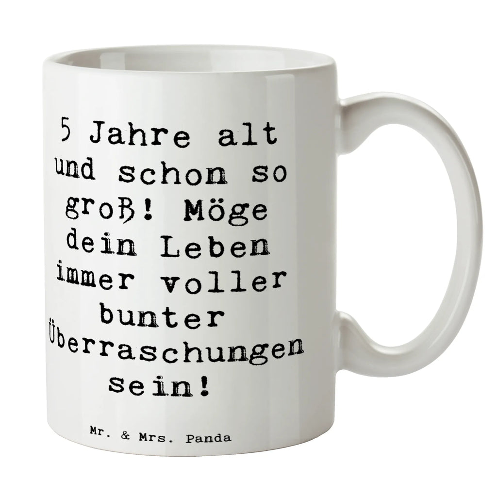 Tasse Spruch 5. Geburtstag Tasse, Kaffeetasse, Teetasse, Becher, Kaffeebecher, Teebecher, Keramiktasse, Porzellantasse, Büro Tasse, Geschenk Tasse, Tasse Sprüche, Tasse Motive, Kaffeetassen, Tasse bedrucken, Designer Tasse, Cappuccino Tassen, Schöne Teetassen, Geburtstag, Geburtstagsgeschenk, Geschenk