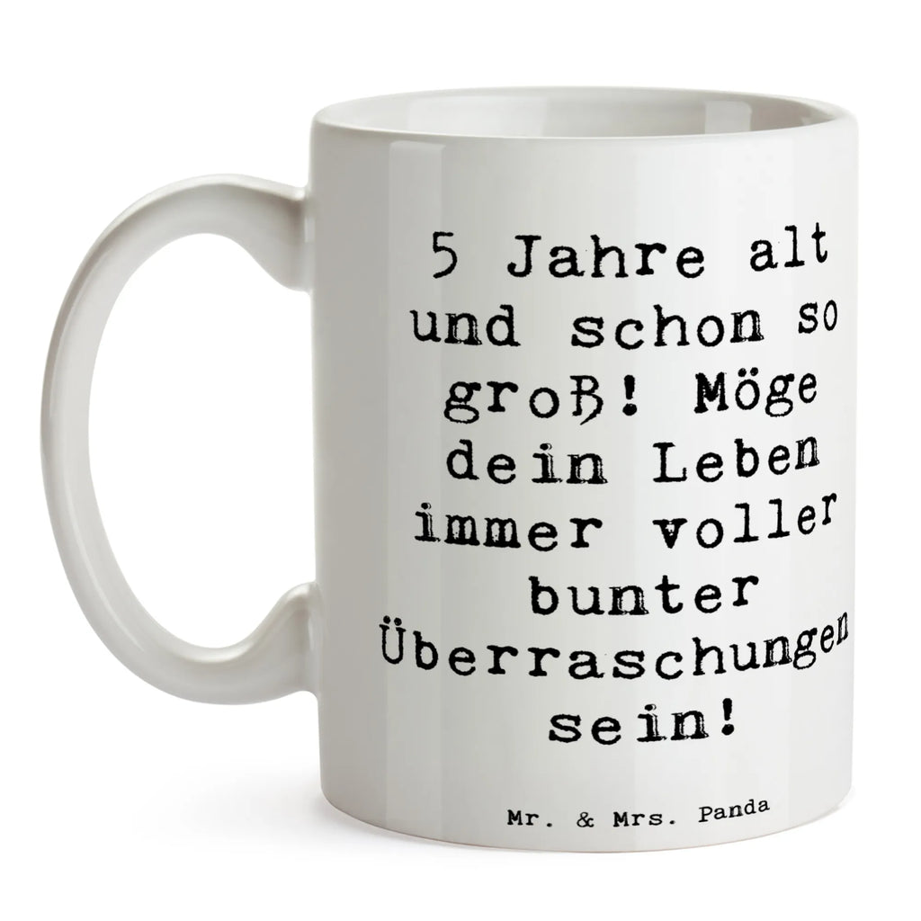 Tasse Spruch 5. Geburtstag Tasse, Kaffeetasse, Teetasse, Becher, Kaffeebecher, Teebecher, Keramiktasse, Porzellantasse, Büro Tasse, Geschenk Tasse, Tasse Sprüche, Tasse Motive, Kaffeetassen, Tasse bedrucken, Designer Tasse, Cappuccino Tassen, Schöne Teetassen, Geburtstag, Geburtstagsgeschenk, Geschenk