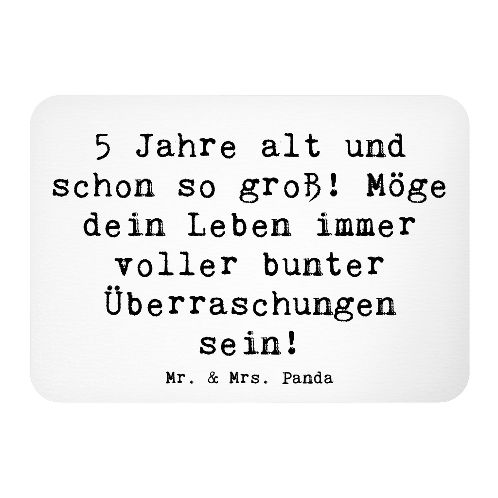 Magnet Spruch 5. Geburtstag Kühlschrankmagnet, Pinnwandmagnet, Souvenir Magnet, Motivmagnete, Dekomagnet, Whiteboard Magnet, Notiz Magnet, Kühlschrank Dekoration, Geburtstag, Geburtstagsgeschenk, Geschenk