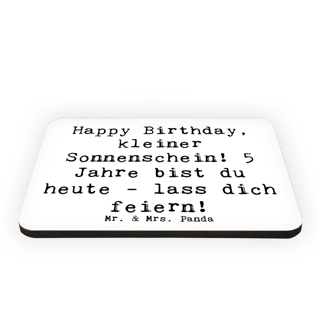 Magnet Spruch 5. Geburtstag Sonnenschein Kühlschrankmagnet, Pinnwandmagnet, Souvenir Magnet, Motivmagnete, Dekomagnet, Whiteboard Magnet, Notiz Magnet, Kühlschrank Dekoration, Geburtstag, Geburtstagsgeschenk, Geschenk