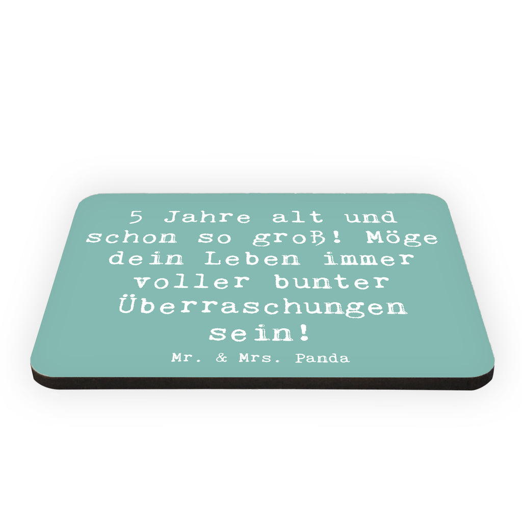 Magnet Spruch 5. Geburtstag Kühlschrankmagnet, Pinnwandmagnet, Souvenir Magnet, Motivmagnete, Dekomagnet, Whiteboard Magnet, Notiz Magnet, Kühlschrank Dekoration, Geburtstag, Geburtstagsgeschenk, Geschenk