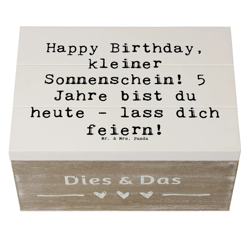 Holzkiste Spruch 5. Geburtstag Sonnenschein Holzkiste, Kiste, Schatzkiste, Truhe, Schatulle, XXL, Erinnerungsbox, Erinnerungskiste, Dekokiste, Aufbewahrungsbox, Geschenkbox, Geschenkdose, Geburtstag, Geburtstagsgeschenk, Geschenk