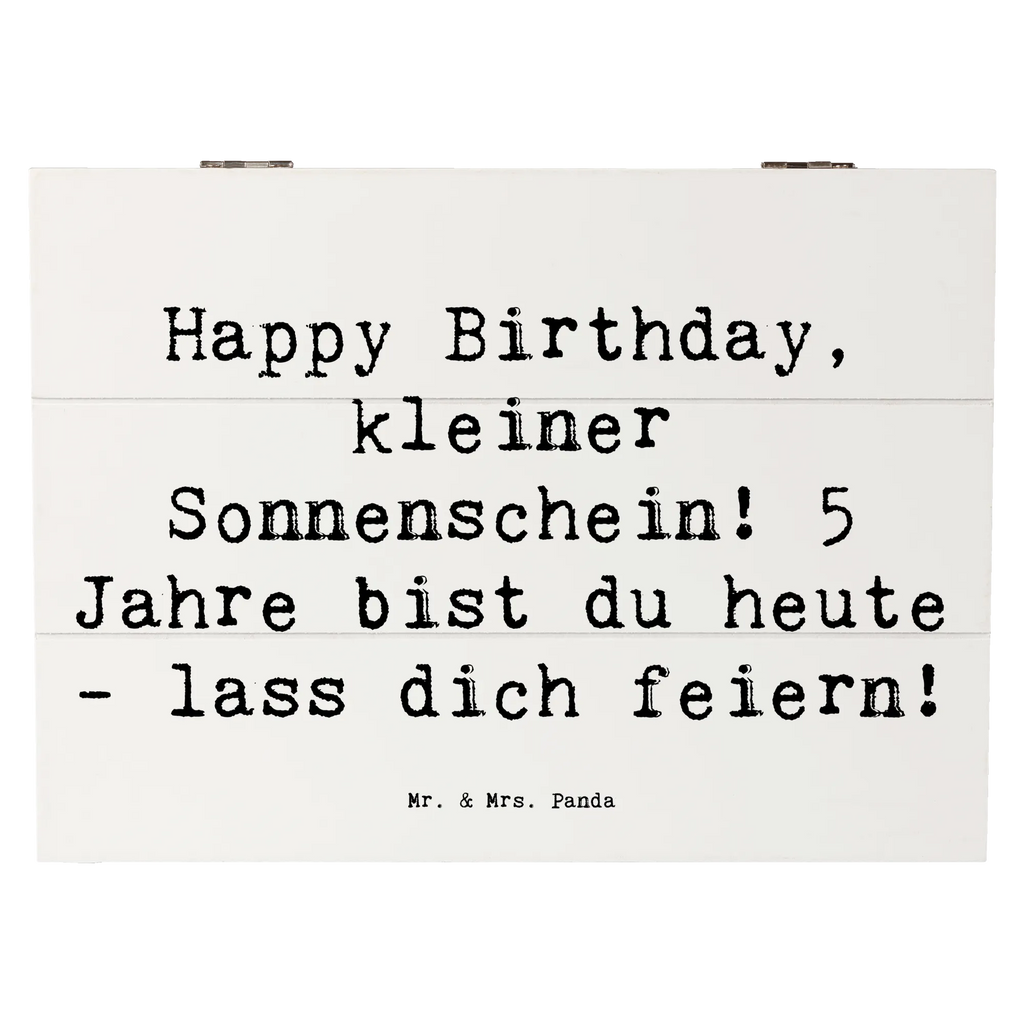 Holzkiste Spruch 5. Geburtstag Sonnenschein Holzkiste, Kiste, Schatzkiste, Truhe, Schatulle, XXL, Erinnerungsbox, Erinnerungskiste, Dekokiste, Aufbewahrungsbox, Geschenkbox, Geschenkdose, Geburtstag, Geburtstagsgeschenk, Geschenk