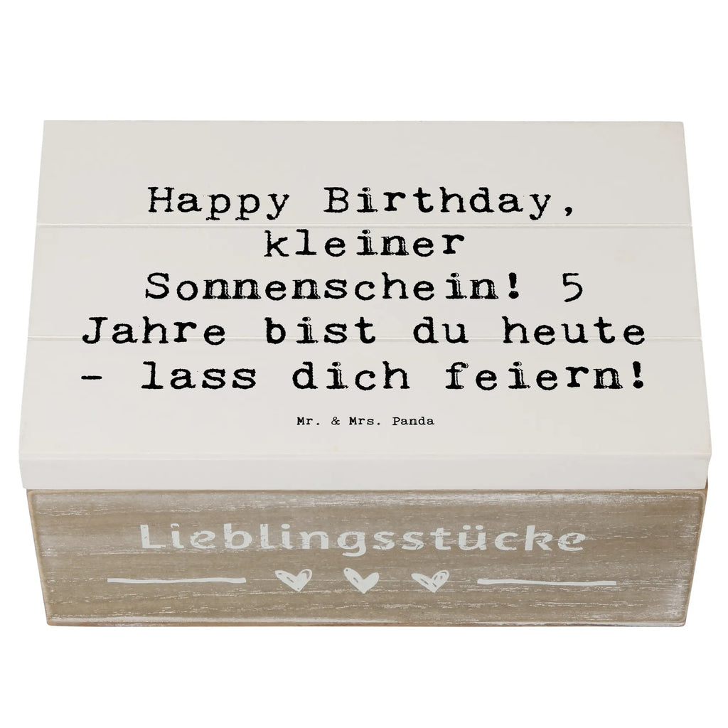 Holzkiste Spruch 5. Geburtstag Sonnenschein Holzkiste, Kiste, Schatzkiste, Truhe, Schatulle, XXL, Erinnerungsbox, Erinnerungskiste, Dekokiste, Aufbewahrungsbox, Geschenkbox, Geschenkdose, Geburtstag, Geburtstagsgeschenk, Geschenk