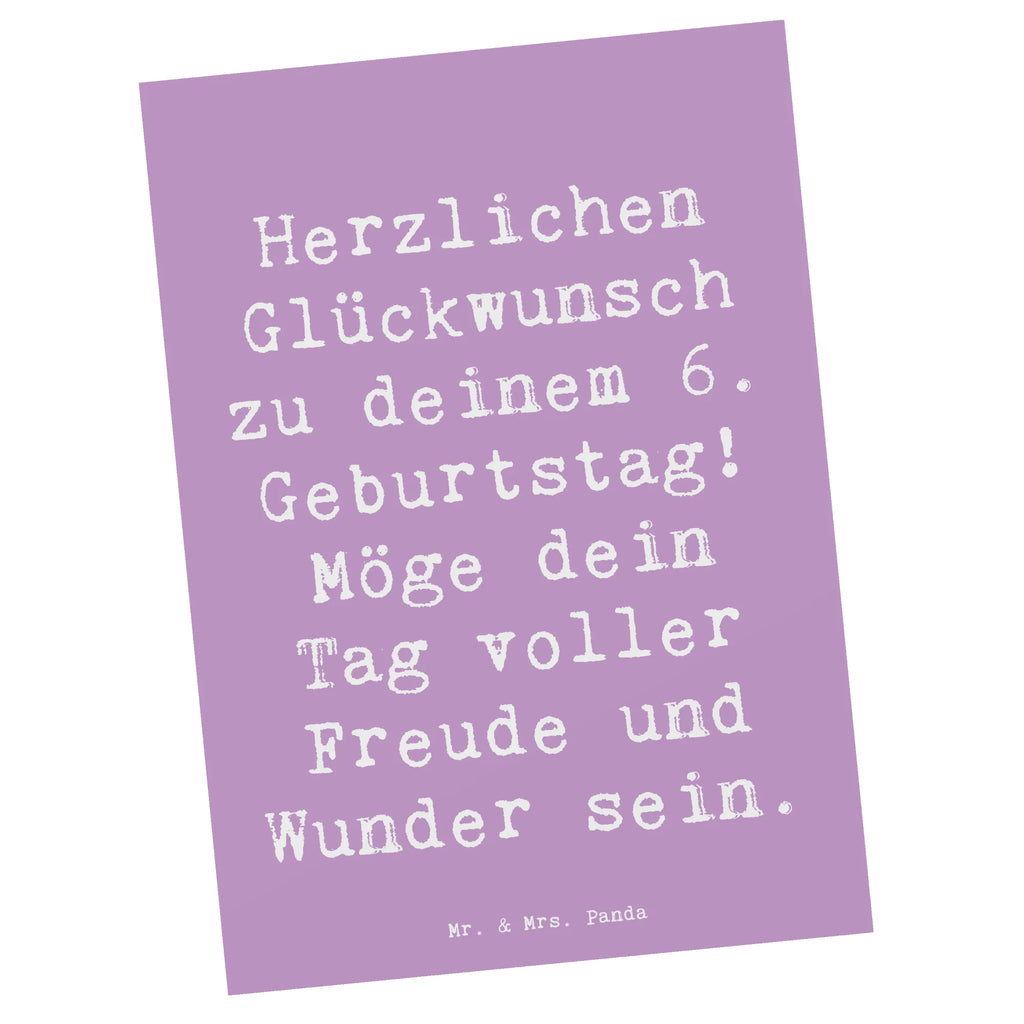 Postkarte Spruch 6. Geburtstag Postkarte, Karte, Geschenkkarte, Grußkarte, Einladung, Ansichtskarte, Geburtstagskarte, Einladungskarte, Dankeskarte, Ansichtskarten, Einladung Geburtstag, Einladungskarten Geburtstag, Geburtstag, Geburtstagsgeschenk, Geschenk