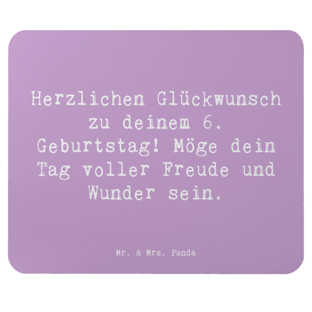 Mauspad Spruch 6. Geburtstag Mousepad, Computer zubehör, Büroausstattung, PC Zubehör, Arbeitszimmer, Mauspad, Einzigartiges Mauspad, Designer Mauspad, Mausunterlage, Mauspad Büro, Geburtstag, Geburtstagsgeschenk, Geschenk