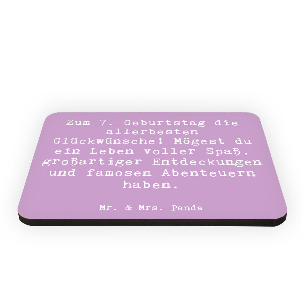 Magnet Spruch 7. Geburtstag Kühlschrankmagnet, Pinnwandmagnet, Souvenir Magnet, Motivmagnete, Dekomagnet, Whiteboard Magnet, Notiz Magnet, Kühlschrank Dekoration, Geburtstag, Geburtstagsgeschenk, Geschenk