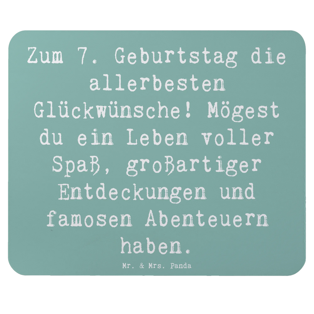 Mauspad Spruch 7. Geburtstag Mousepad, Computer zubehör, Büroausstattung, PC Zubehör, Arbeitszimmer, Mauspad, Einzigartiges Mauspad, Designer Mauspad, Mausunterlage, Mauspad Büro, Geburtstag, Geburtstagsgeschenk, Geschenk