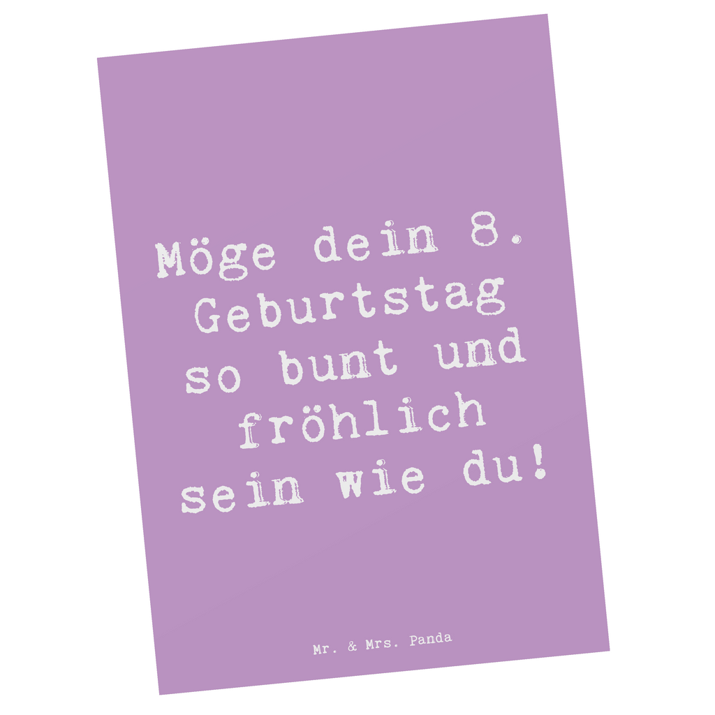 Postkarte Spruch 8. Geburtstag Freude Postkarte, Karte, Geschenkkarte, Grußkarte, Einladung, Ansichtskarte, Geburtstagskarte, Einladungskarte, Dankeskarte, Ansichtskarten, Einladung Geburtstag, Einladungskarten Geburtstag, Geburtstag, Geburtstagsgeschenk, Geschenk